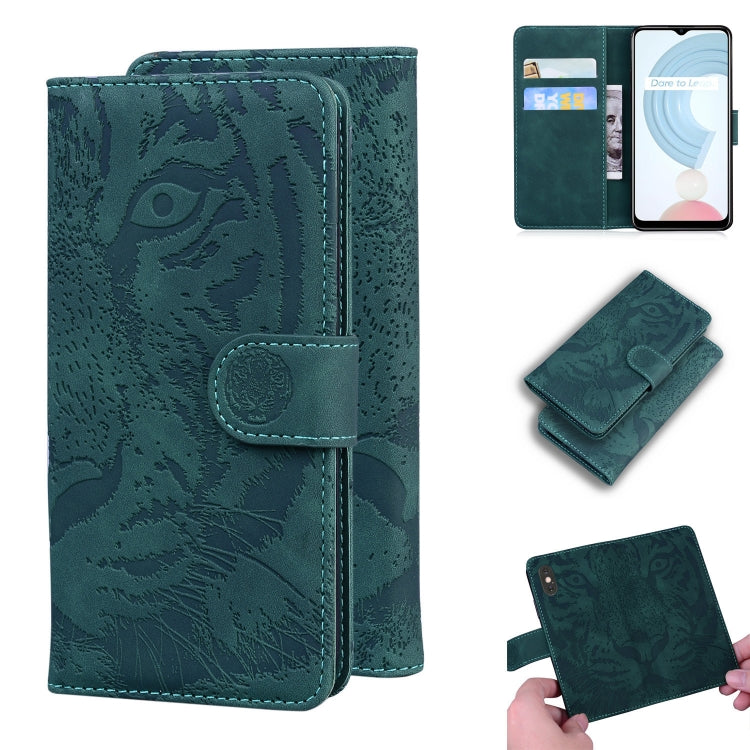 Tiger Embossing Pattern Horizontal Flip Leather Case with Holder & Card Slots & Wallet, For OPPO Reno5 Z, For OPPO Find X3 Neo / Reno5 Pro+ 5G, For OPPO Realme 8 / Realme 8 Pro, For OPPO Realme C20, For OPPO Realme C21, For OPPO Realme Narzo 30 Pro 5G�...