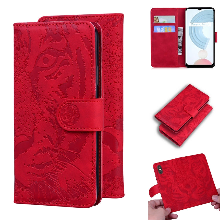 Tiger Embossing Pattern Horizontal Flip Leather Case with Holder & Card Slots & Wallet, For OPPO Reno5 Z, For OPPO Find X3 Neo / Reno5 Pro+ 5G, For OPPO Realme 8 / Realme 8 Pro, For OPPO Realme C20, For OPPO Realme C21, For OPPO Realme Narzo 30 Pro 5G�...