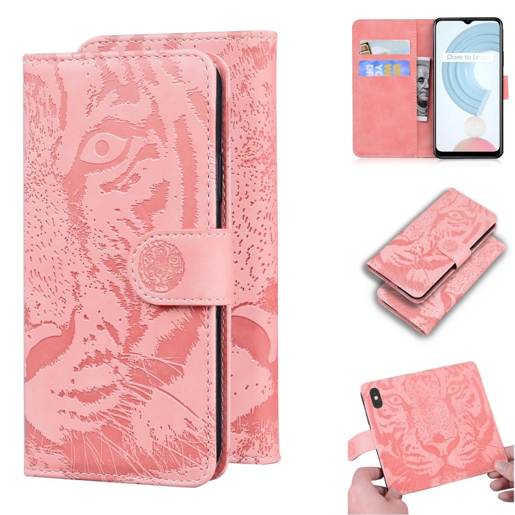 Tiger Embossing Pattern Horizontal Flip Leather Case with Holder & Card Slots & Wallet, For OPPO Reno5 Z, For OPPO Find X3 Neo / Reno5 Pro+ 5G, For OPPO Realme 8 / Realme 8 Pro, For OPPO Realme C20, For OPPO Realme C21, For OPPO Realme Narzo 30 Pro 5G�...