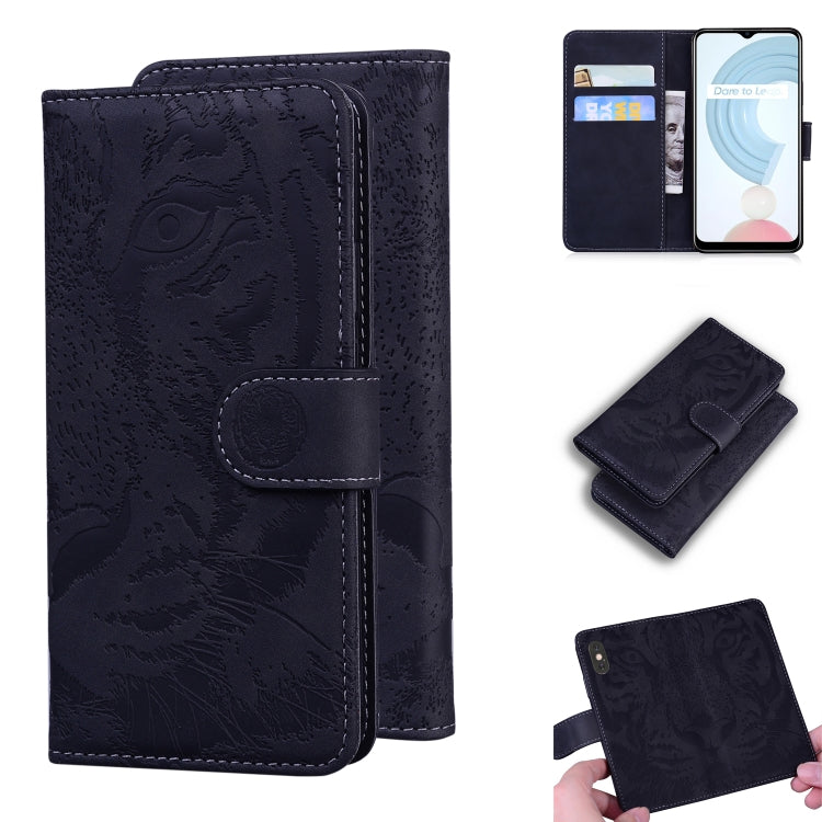 Tiger Embossing Pattern Horizontal Flip Leather Case with Holder & Card Slots & Wallet, For OPPO Reno5 Z, For OPPO Find X3 Neo / Reno5 Pro+ 5G, For OPPO Realme 8 / Realme 8 Pro, For OPPO Realme C20, For OPPO Realme C21, For OPPO Realme Narzo 30 Pro 5G�...