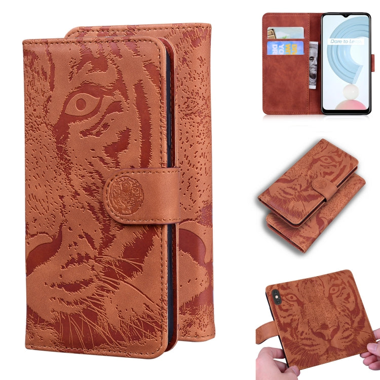 Tiger Embossing Pattern Horizontal Flip Leather Case with Holder & Card Slots & Wallet, For OPPO Reno5 Z, For OPPO Find X3 Neo / Reno5 Pro+ 5G, For OPPO Realme 8 / Realme 8 Pro, For OPPO Realme C20, For OPPO Realme C21, For OPPO Realme Narzo 30 Pro 5G�...