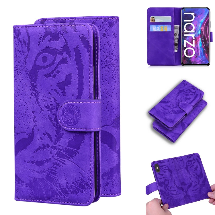 Tiger Embossing Pattern Horizontal Flip Leather Case with Holder & Card Slots & Wallet, For OPPO Reno5 Z, For OPPO Find X3 Neo / Reno5 Pro+ 5G, For OPPO Realme 8 / Realme 8 Pro, For OPPO Realme C20, For OPPO Realme C21, For OPPO Realme Narzo 30 Pro 5G�...