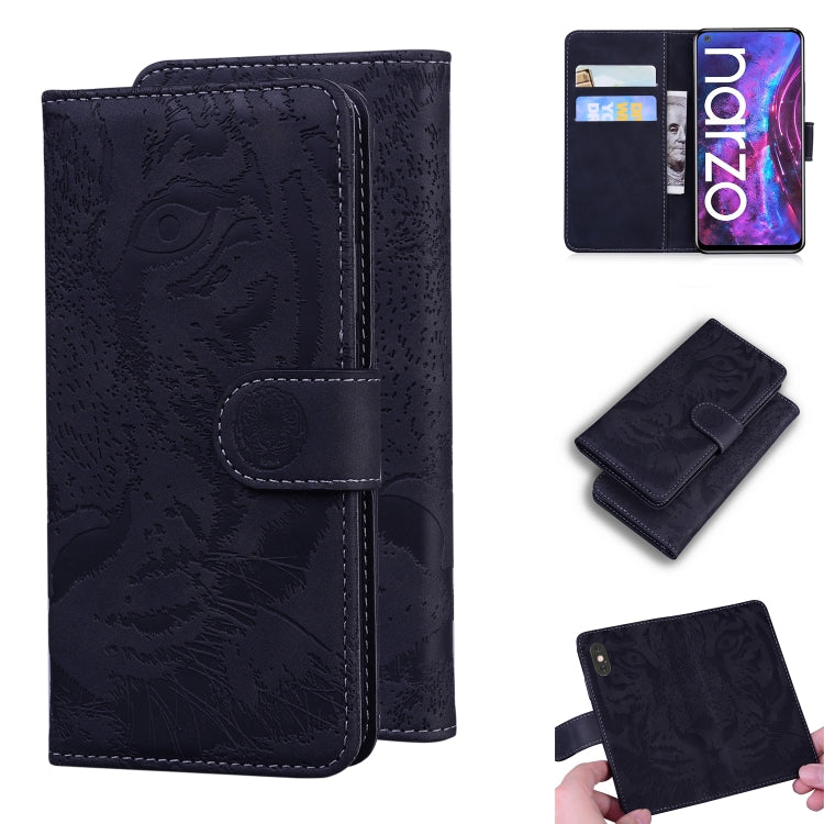 Tiger Embossing Pattern Horizontal Flip Leather Case with Holder & Card Slots & Wallet, For OPPO Reno5 Z, For OPPO Find X3 Neo / Reno5 Pro+ 5G, For OPPO Realme 8 / Realme 8 Pro, For OPPO Realme C20, For OPPO Realme C21, For OPPO Realme Narzo 30 Pro 5G�...