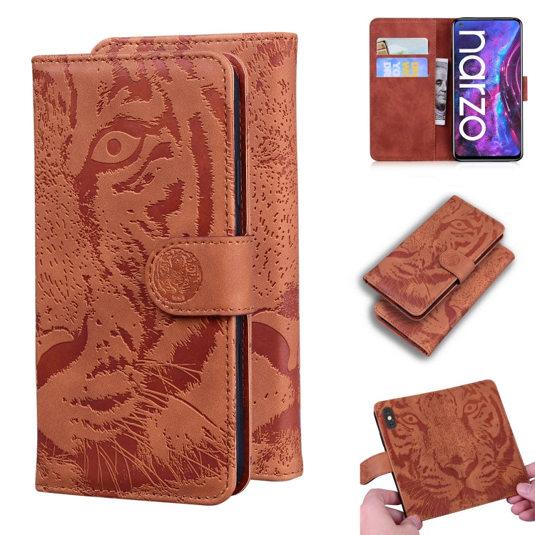 Tiger Embossing Pattern Horizontal Flip Leather Case with Holder & Card Slots & Wallet, For OPPO Reno5 Z, For OPPO Find X3 Neo / Reno5 Pro+ 5G, For OPPO Realme 8 / Realme 8 Pro, For OPPO Realme C20, For OPPO Realme C21, For OPPO Realme Narzo 30 Pro 5G�...