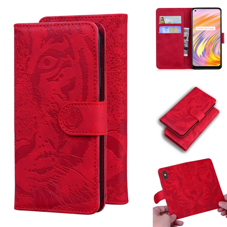 Tiger Embossing Pattern Horizontal Flip Leather Case with Holder & Card Slots & Wallet, For OPPO Reno5 Z, For OPPO Find X3 Neo / Reno5 Pro+ 5G, For OPPO Realme 8 / Realme 8 Pro, For OPPO Realme C20, For OPPO Realme C21, For OPPO Realme Narzo 30 Pro 5G�...