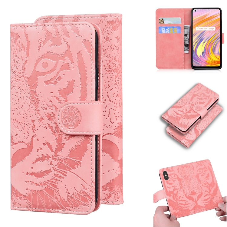 Tiger Embossing Pattern Horizontal Flip Leather Case with Holder & Card Slots & Wallet, For OPPO Reno5 Z, For OPPO Find X3 Neo / Reno5 Pro+ 5G, For OPPO Realme 8 / Realme 8 Pro, For OPPO Realme C20, For OPPO Realme C21, For OPPO Realme Narzo 30 Pro 5G�...