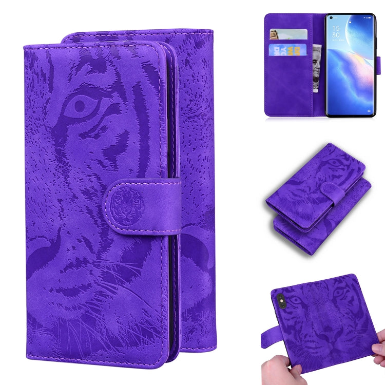 Tiger Embossing Pattern Horizontal Flip Leather Case with Holder & Card Slots & Wallet, For OPPO Realme X7 Pro 5G, For OPPO Reno 5 4G / Reno 5 5G, For OPPO Reno5 K / Find X3 Lite, For OPPO Reno5 Pro 5G, For Xiaomi Redmi K40 / K40 Pro / Poco F3���������...