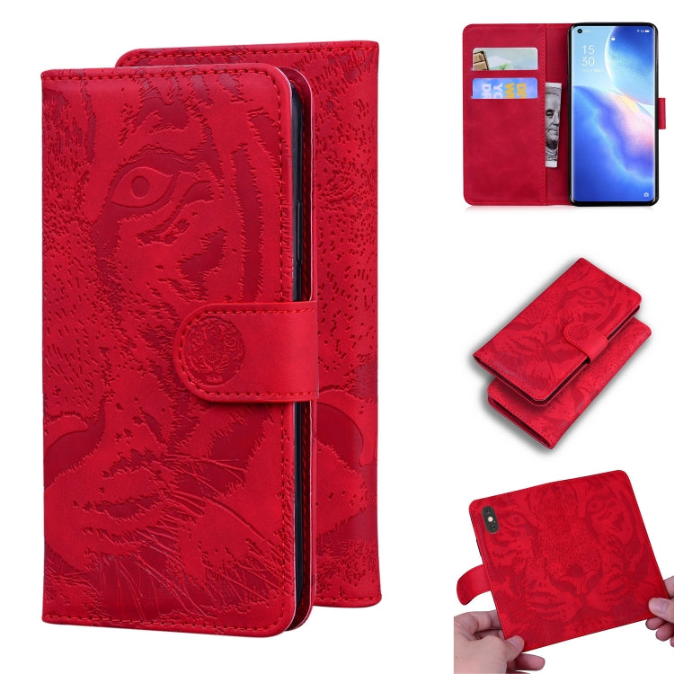 Tiger Embossing Pattern Horizontal Flip Leather Case with Holder & Card Slots & Wallet, For OPPO Realme X7 Pro 5G, For OPPO Reno 5 4G / Reno 5 5G, For OPPO Reno5 K / Find X3 Lite, For OPPO Reno5 Pro 5G, For Xiaomi Redmi K40 / K40 Pro / Poco F3���������...