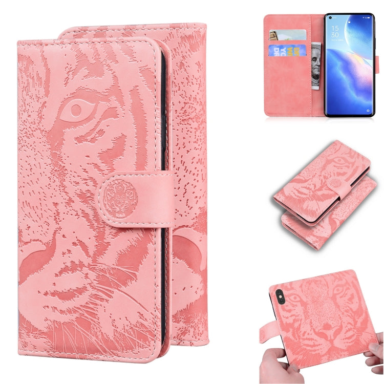 Tiger Embossing Pattern Horizontal Flip Leather Case with Holder & Card Slots & Wallet, For OPPO Realme X7 Pro 5G, For OPPO Reno 5 4G / Reno 5 5G, For OPPO Reno5 K / Find X3 Lite, For OPPO Reno5 Pro 5G, For Xiaomi Redmi K40 / K40 Pro / Poco F3���������...
