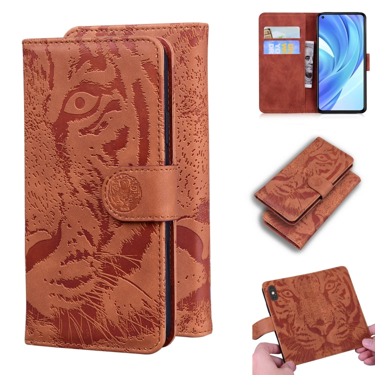 Tiger Embossing Pattern Horizontal Flip Leather Case with Holder & Card Slots & Wallet, For OPPO Realme X7 Pro 5G, For OPPO Reno 5 4G / Reno 5 5G, For OPPO Reno5 K / Find X3 Lite, For OPPO Reno5 Pro 5G, For Xiaomi Redmi K40 / K40 Pro / Poco F3���������...