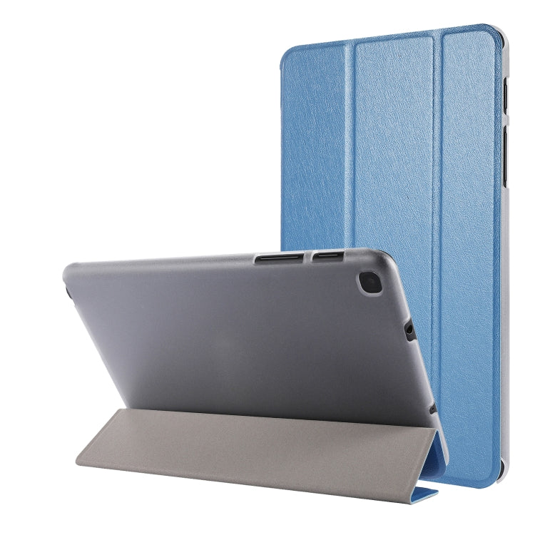 Silk Texture Three-fold Horizontal Flip Leather Case with Holder & Pen Slot, For Samsung Galaxy Tab A7 Lite 8.7 T220 / T225, For iPad Air 13 2025 / 2024 / iPad Pro 12.9 2022 / 2021, For iPad Pro 11 (2021)