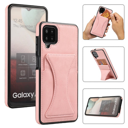 Ultra-thin Shockproof Protective Case with Holder, For Samsung Galaxy A12, For Samsung Galaxy A72 5G / 4G, For Samsung Galaxy S21 Ultra 5G