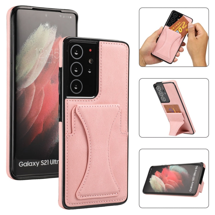 Ultra-thin Shockproof Protective Case with Holder, For Samsung Galaxy A12, For Samsung Galaxy A72 5G / 4G, For Samsung Galaxy S21 Ultra 5G