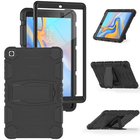 3-Layer Protection  Screen Frame + PC + Silicone Shockproof Combination Case with Holder, For Samsung Galaxy Tab A 10.1 (2019) T510, For Samsung Galaxy Tab S6 T860
