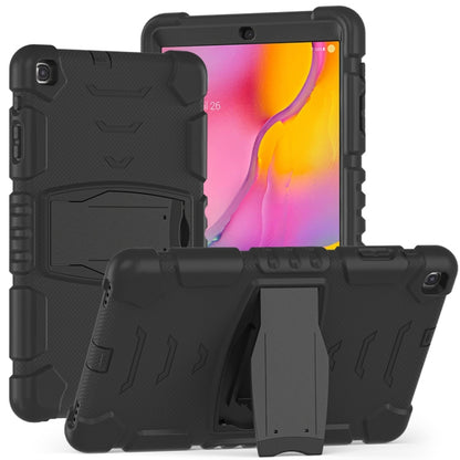 3-Layer Protection  Screen Frame + PC + Silicone Shockproof Combination Case with Holder, For Samsung Galaxy Tab A 10.1 (2019) T510, For Samsung Galaxy Tab S6 T860
