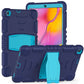 3-Layer Protection  Screen Frame + PC + Silicone Shockproof Combination Case with Holder, For Samsung Galaxy Tab A 10.1 (2019) T510, For Samsung Galaxy Tab S6 T860