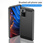 Brushed Texture Carbon Fiber TPU Case, For Xiaomi Redmi Note 10 Pro 5G