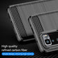 Brushed Texture Carbon Fiber TPU Case, For Xiaomi Redmi Note 10 Pro 5G
