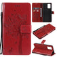 Tree & Cat Pattern Pressed Printing Horizontal Flip PU Leather Case with Holder & Card Slots & Wallet & Lanyard, For LG Stylo 7 5G / 4G, For OPPO F19 / A74 4G, For OPPO A93 5G / A74 5G, For OPPO A94 4G / F19 Pro / Reno 5F