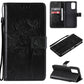 Tree & Cat Pattern Pressed Printing Horizontal Flip PU Leather Case with Holder & Card Slots & Wallet & Lanyard, For LG Stylo 7 5G / 4G, For OPPO F19 / A74 4G, For OPPO A93 5G / A74 5G, For OPPO A94 4G / F19 Pro / Reno 5F