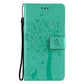 Tree & Cat Pattern Pressed Printing Horizontal Flip PU Leather Case with Holder & Card Slots & Wallet & Lanyard, For OPPO Reno5 Pro+ 5G / Find X3 Neo, For OPPO Find X3 / X3 Pro, For OPPO Realme 8 4G / Realme 8 Pro 4G, For OPPO Realme V13 5G / Realme 8 5G