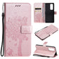 Tree & Cat Pattern Pressed Printing Horizontal Flip PU Leather Case with Holder & Card Slots & Wallet & Lanyard, For OPPO Reno5 Pro+ 5G / Find X3 Neo, For OPPO Find X3 / X3 Pro, For OPPO Realme 8 4G / Realme 8 Pro 4G, For OPPO Realme V13 5G / Realme 8 5G