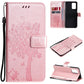 Tree & Cat Pattern Pressed Printing Horizontal Flip PU Leather Case with Holder & Card Slots & Wallet & Lanyard, For OPPO Reno5 Pro+ 5G / Find X3 Neo, For OPPO Find X3 / X3 Pro, For OPPO Realme 8 4G / Realme 8 Pro 4G, For OPPO Realme V13 5G / Realme 8 5G