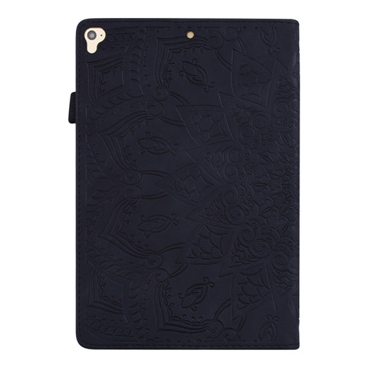 Calf Pattern Double Folding Design Embossed Leather Case with Holder & Card Slots & Pen Slot & Elastic Band, For iPad Pro 9.7 inch, For iPad 10.2 2021 / 2020 / 2019, For iPad 4 & 3 & 2, For Samsung Galaxy Tab A 10.5 T590 / T595