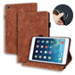 Calf Pattern Double Folding Design Embossed Leather Case with Holder & Card Slots & Pen Slot & Elastic Band, For iPad Pro 9.7 inch, For iPad 10.2 2021 / 2020 / 2019, For iPad 4 & 3 & 2, For Samsung Galaxy Tab A 10.5 T590 / T595