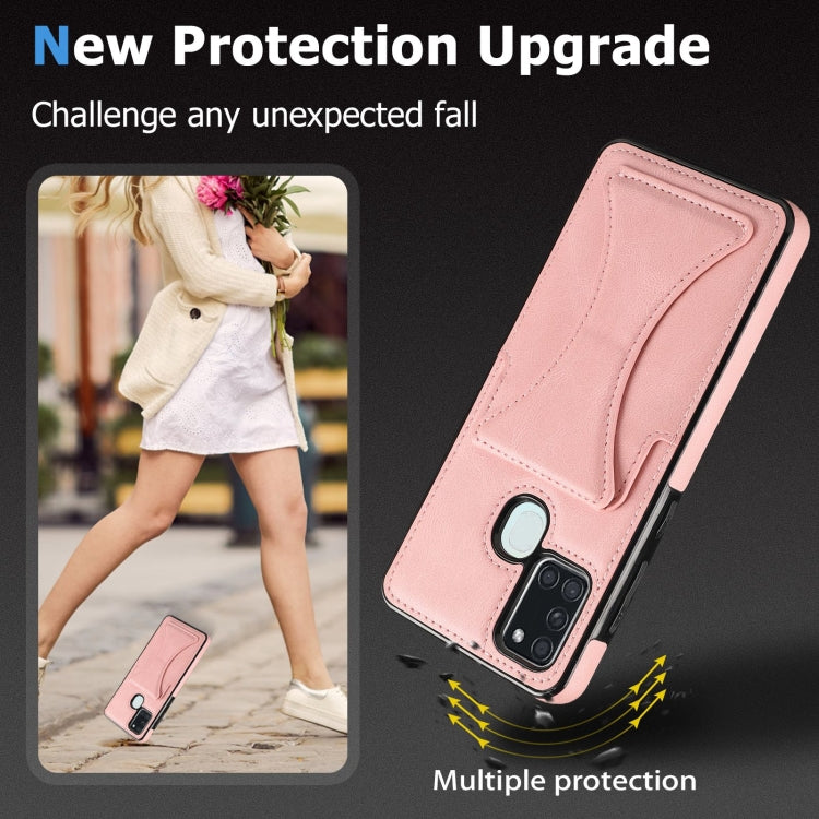 Ultra-thin Shockproof Protective Case with Holder, For Samsung Galaxy A21s, For Samsung Galaxy A32, For Samsung Galaxy A42 5G, For Samsung Galaxy A50, For Samsung Galaxy A51 5G, For Samsung Galaxy A52 5G / 4G, For Samsung Galaxy A71 5G�����������������...