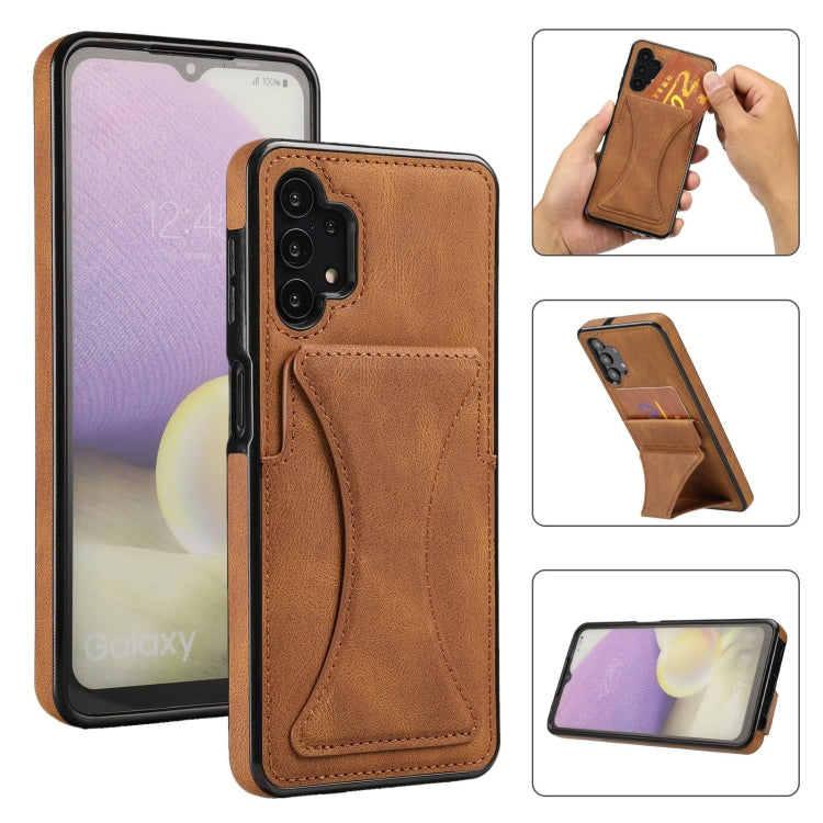 Ultra-thin Shockproof Protective Case with Holder, For Samsung Galaxy A21s, For Samsung Galaxy A32, For Samsung Galaxy A42 5G, For Samsung Galaxy A50, For Samsung Galaxy A51 5G, For Samsung Galaxy A52 5G / 4G, For Samsung Galaxy A71 5G�����������������...