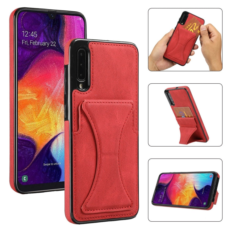Ultra-thin Shockproof Protective Case with Holder, For Samsung Galaxy A21s, For Samsung Galaxy A32, For Samsung Galaxy A42 5G, For Samsung Galaxy A50, For Samsung Galaxy A51 5G, For Samsung Galaxy A52 5G / 4G, For Samsung Galaxy A71 5G�����������������...