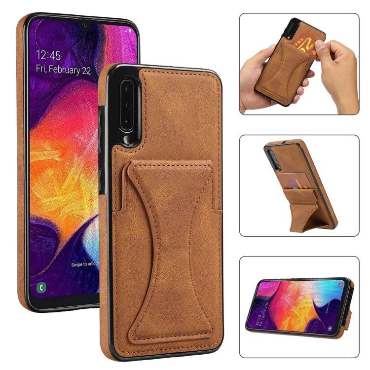 Ultra-thin Shockproof Protective Case with Holder, For Samsung Galaxy A21s, For Samsung Galaxy A32, For Samsung Galaxy A42 5G, For Samsung Galaxy A50, For Samsung Galaxy A51 5G, For Samsung Galaxy A52 5G / 4G, For Samsung Galaxy A71 5G�����������������...
