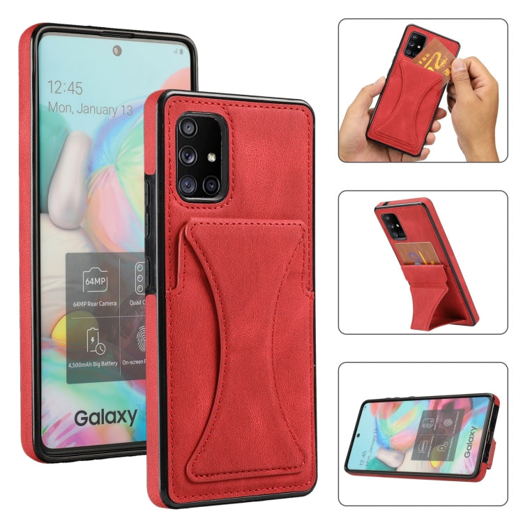 Ultra-thin Shockproof Protective Case with Holder, For Samsung Galaxy A21s, For Samsung Galaxy A32, For Samsung Galaxy A42 5G, For Samsung Galaxy A50, For Samsung Galaxy A51 5G, For Samsung Galaxy A52 5G / 4G, For Samsung Galaxy A71 5G�����������������...