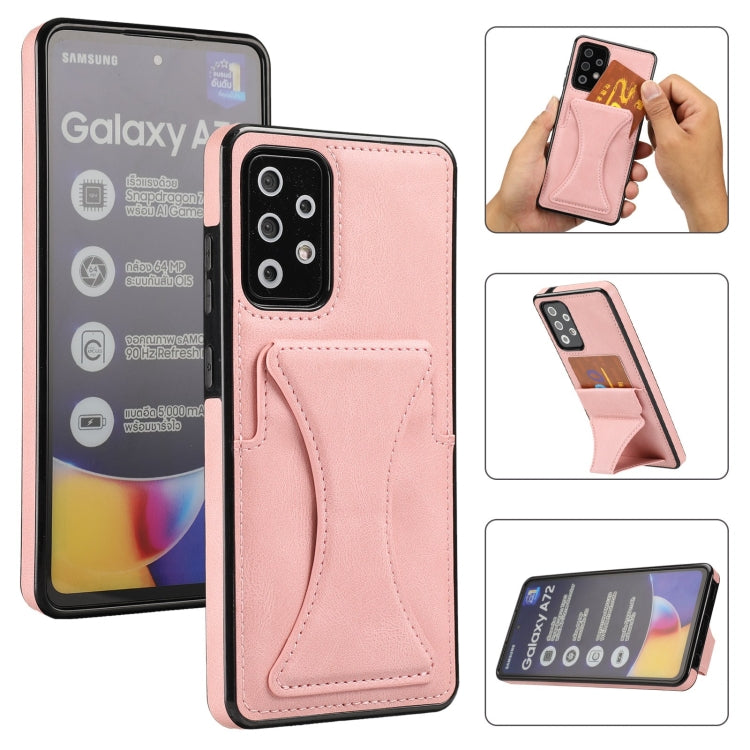 Ultra-thin Shockproof Protective Case with Holder, For Samsung Galaxy A21s, For Samsung Galaxy A32, For Samsung Galaxy A42 5G, For Samsung Galaxy A50, For Samsung Galaxy A51 5G, For Samsung Galaxy A52 5G / 4G, For Samsung Galaxy A71 5G�����������������...