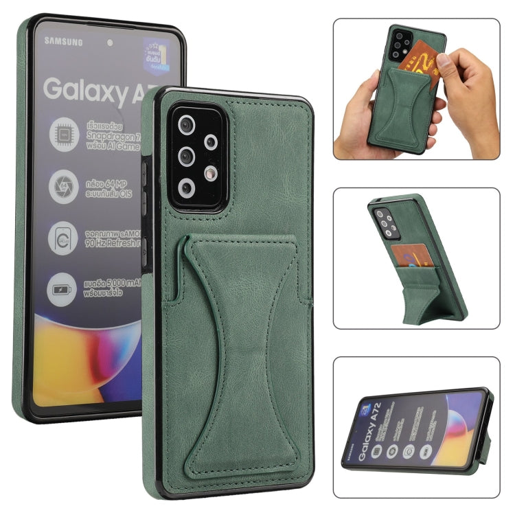 Ultra-thin Shockproof Protective Case with Holder, For Samsung Galaxy A21s, For Samsung Galaxy A32, For Samsung Galaxy A42 5G, For Samsung Galaxy A50, For Samsung Galaxy A51 5G, For Samsung Galaxy A52 5G / 4G, For Samsung Galaxy A71 5G�����������������...