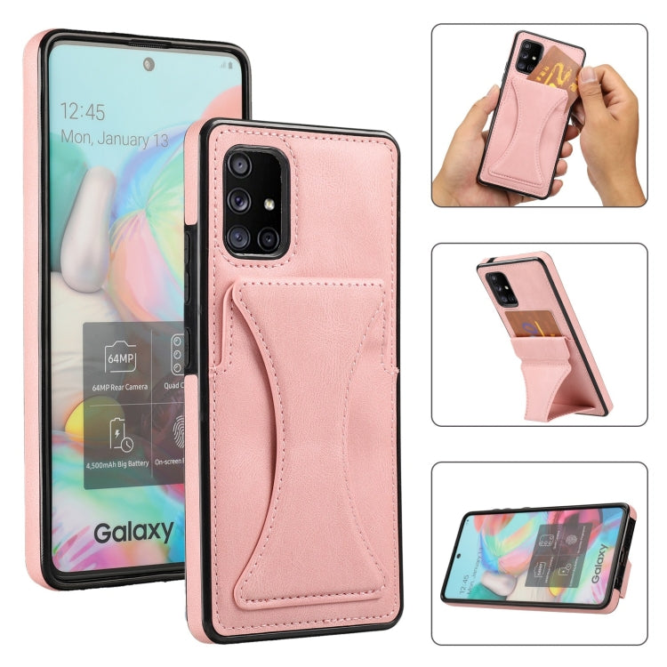 Ultra-thin Shockproof Protective Case with Holder, For Samsung Galaxy A21s, For Samsung Galaxy A32, For Samsung Galaxy A42 5G, For Samsung Galaxy A50, For Samsung Galaxy A51 5G, For Samsung Galaxy A52 5G / 4G, For Samsung Galaxy A71 5G�����������������...