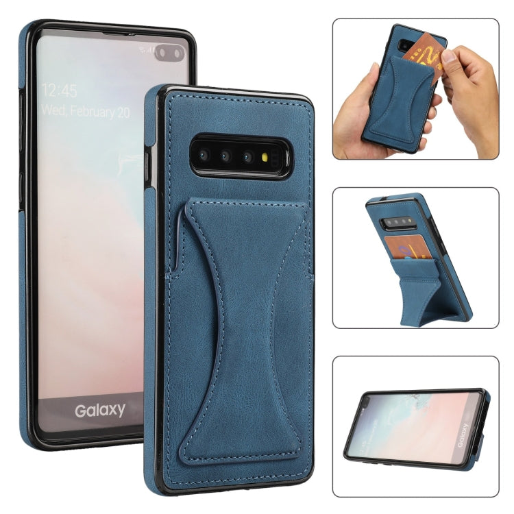 Ultra-thin Shockproof Protective Case with Holder, For Samsung Galaxy A21s, For Samsung Galaxy A32, For Samsung Galaxy A42 5G, For Samsung Galaxy A50, For Samsung Galaxy A51 5G, For Samsung Galaxy A52 5G / 4G, For Samsung Galaxy A71 5G�����������������...