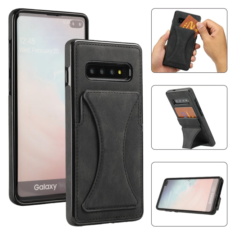Ultra-thin Shockproof Protective Case with Holder, For Samsung Galaxy A21s, For Samsung Galaxy A32, For Samsung Galaxy A42 5G, For Samsung Galaxy A50, For Samsung Galaxy A51 5G, For Samsung Galaxy A52 5G / 4G, For Samsung Galaxy A71 5G�����������������...