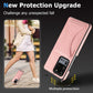 Ultra-thin Shockproof Protective Case with Holder, For Samsung Galaxy S20 Ultra, For Samsung Galaxy S21 5G, For Samsung Galaxy S21+ 5G