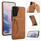 Ultra-thin Shockproof Protective Case with Holder, For Samsung Galaxy S20 Ultra, For Samsung Galaxy S21 5G, For Samsung Galaxy S21+ 5G