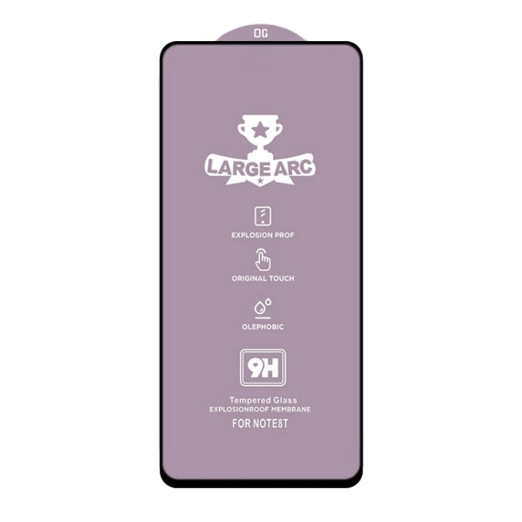 9H HD Large Arc High Alumina Full Screen Tempered Glass Film, For Samsung Galaxy A52 4G (1 PCS)