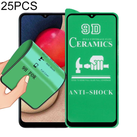 25 PCS 9D Full Screen Full Glue Ceramic Film