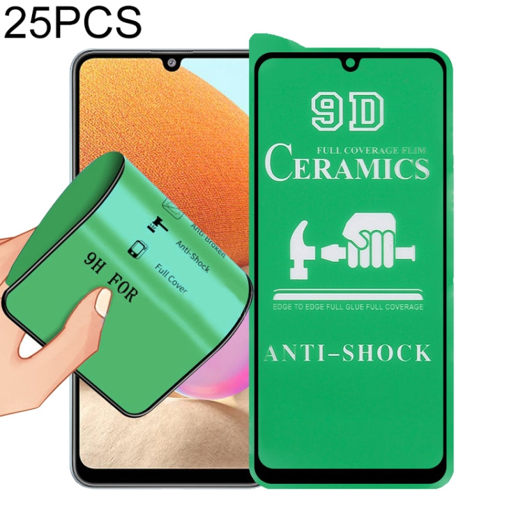 25 PCS 9D Full Screen Full Glue Ceramic Film