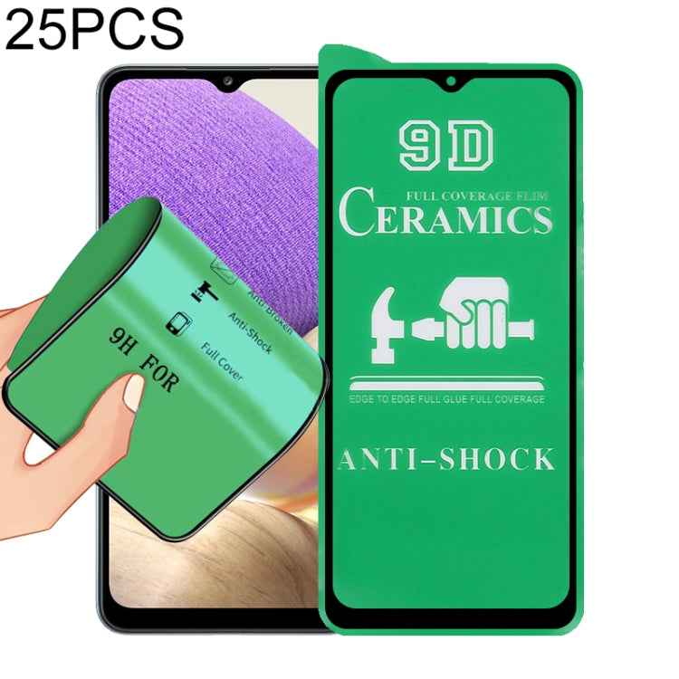25 PCS 9D Full Screen Full Glue Ceramic Film
