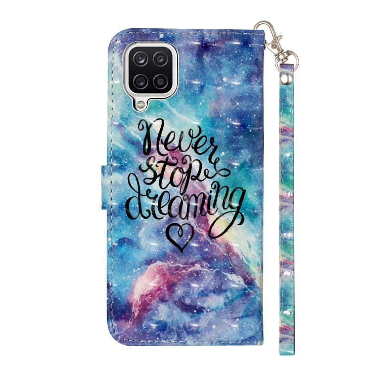 3D Pattern Horizontal Flip PU Leather Case with Holder & Card Slots & Wallet