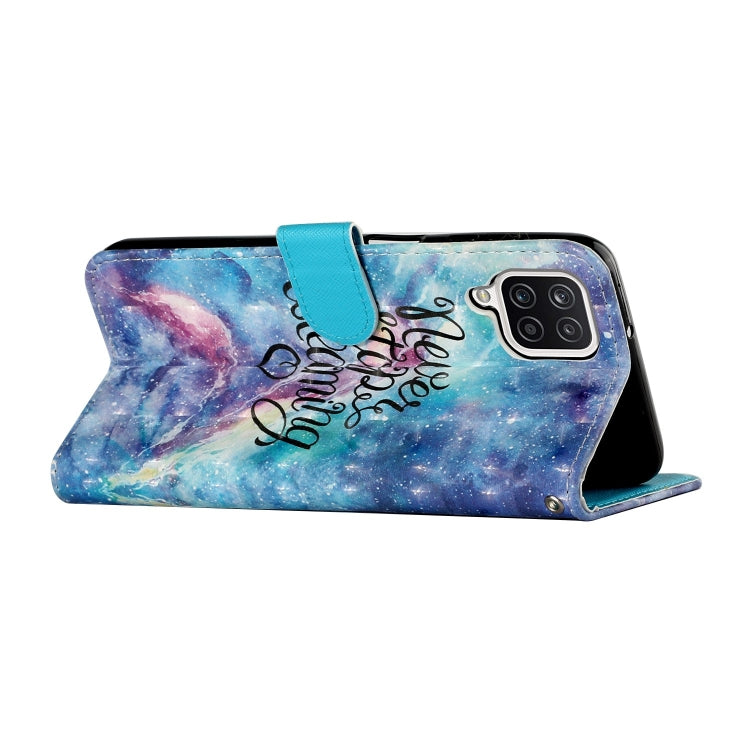 3D Pattern Horizontal Flip PU Leather Case with Holder & Card Slots & Wallet