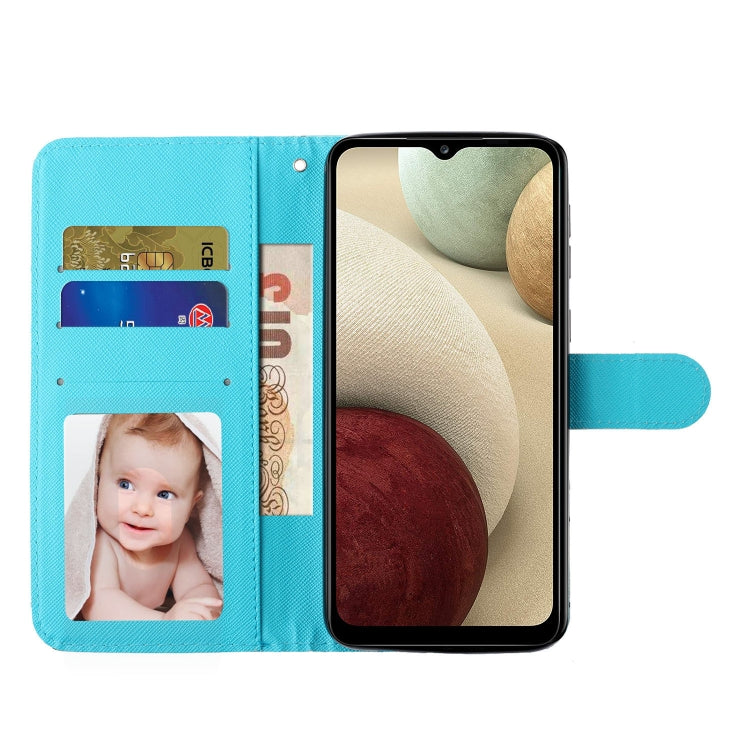 3D Pattern Horizontal Flip PU Leather Case with Holder & Card Slots & Wallet
