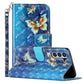 3D Pattern Horizontal Flip PU Leather Case with Holder & Card Slots & Wallet