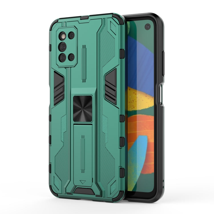 Supersonic PC + TPU Shock-proof Case with Holder, For Xiaomi Poco X3 NFC, For Samsung Galaxy F52 5G
